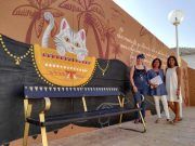 Inaugurado un mural artístico en Elda, sobre la protección animal