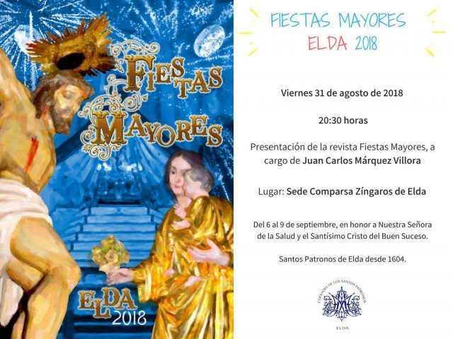 Noticias Elda - Presentación de la revista Fiestas Mayores de Elda 2018