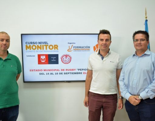 El Club Monastil Rugby organiza un curso de monitor con la colaboración del Ayuntamiento de Elda