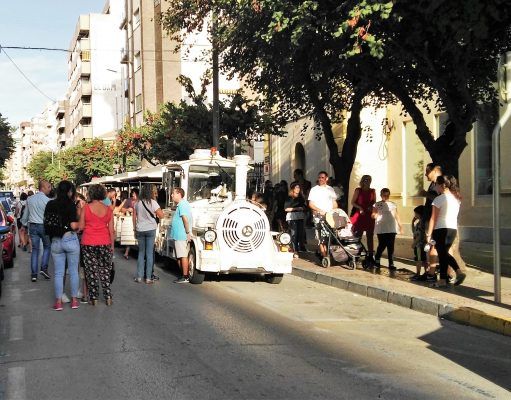 Éxito del Turistren de Elda con más de 2.500 pasajeros durante las Fallas