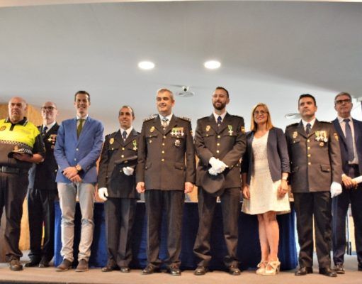 La Policía Nacional celebra el Día de los Santos Ángeles Custodios con la condecoración a varios agentes y colaboradores civiles