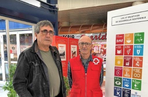 Exposición de Cruz Roja, con 17 objetivos de desarrollo sostenible de cara al año 2030