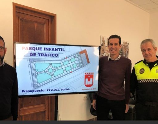 El Ayuntamiento de Elda construirá el nuevo parque infantil de tráfico junto al Nuevo Pepico Amat