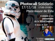 La Legión 501 de Star Wars se reúne en Elda por una causa benéfica