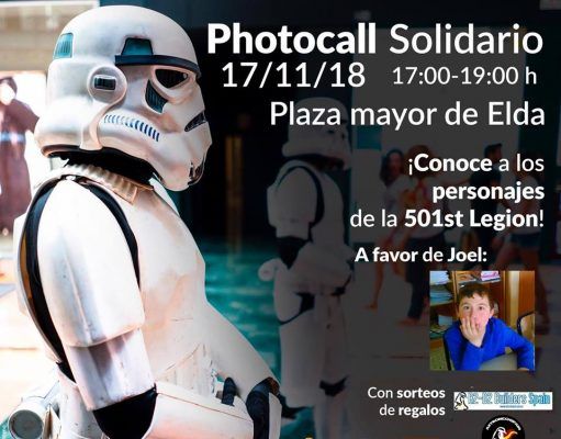 La Legión 501 de Star Wars se reúne en Elda por una causa benéfica