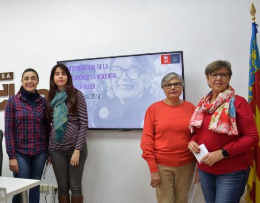 El Ayuntamiento de Elda presenta las actividades para el día Internacional de la Eliminación de la Violencia contra la Mujer