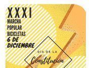 XXXI Marcha Popular de Bicicletas en Elda, para el Día de la Constitución, 6 de diciembre