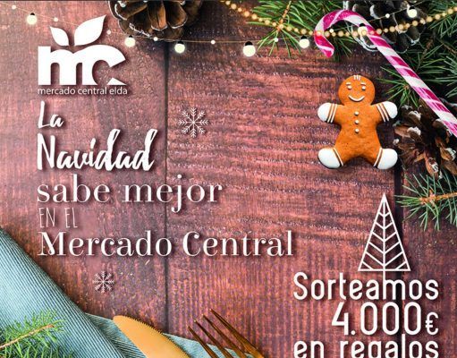 El Ayuntamiento de Elda inicia la campaña ‘¡La Navidad sabe mejor en el Mercado Central de Elda!