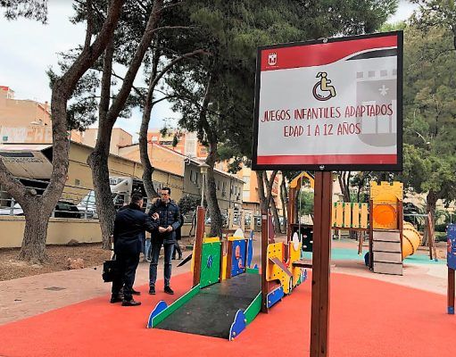 Nuevos juegos infantiles en el Parque de la Concordia