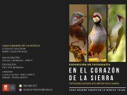 Exposición fotográfica ‘En el corazón de la sierra’ – Néstor Rico Campos (Fotógrafo) – La fauna comarcal invade el Jardín de la Música de Elda