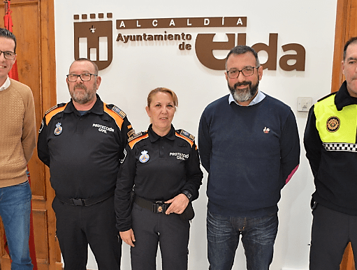 Nombramiento de los nuevos mandos de Protección Civil en Elda Nuevos mandos Protección Civil Elda