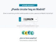 ¿Puedo circular hoy en Madrid? Introduce tu matrícula y lo compruebas ¿puedo circular en Madrid hoy?