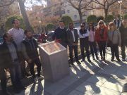 El Ayuntamiento de Elda inaugura la plaza dedicada a Teófilo del Valle