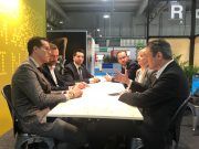 El alcalde de Elda acude a la Feria del Calzado de Milán para respaldar a las empresas eldenses