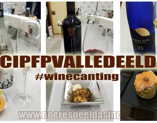 Éxito en la primera cata maridada en el CIPFP Valle de Elda – Winecanting Elda 2019 Cata maridada CIPFP Valle de Elda