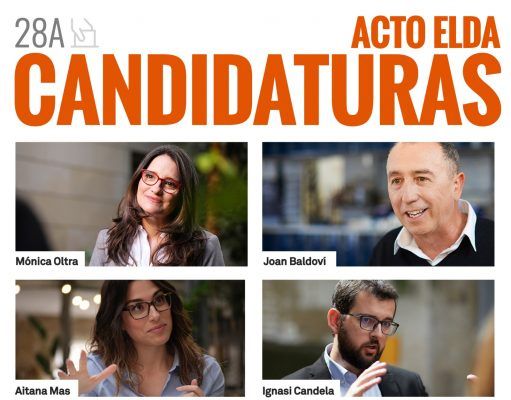Presentación de candidaturas de Compromís en Elda, 3 de abril, 19:30 Museo del Calzado.
