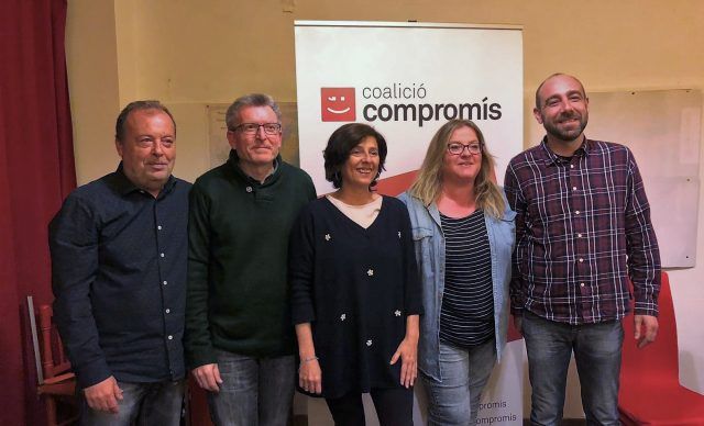 Lista electoral Compromís Elda - 2019