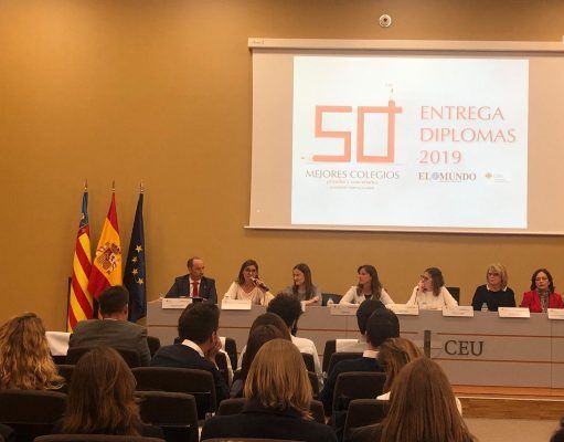 El Colegio Sagrada Familia de Elda recibió el diploma que acredita al centro como el Séptimo Mejor Colegio de la Comunidad Valenciana Exposición