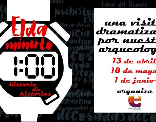 Turismo de Elda presenta la visita teatralizada al Museo Arqueológico ‘Elda Minuto 1, historias de historias’ Elda Minuto 1 - historia de historias