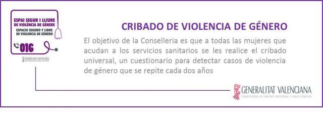 Cribado violencia de género