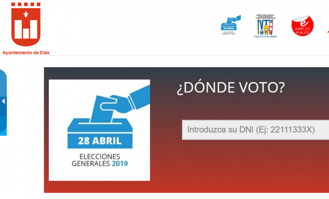 ¿Dónde Voto?