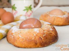 Receta de las monas de Pascua por la eldense Consu Rico Mona de Pascua by Consu Rico