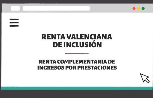 La Renta Valenciana de Inclusión se amplía para beneficiar a las personas que perciben prestaciones o pensiones bajas Renta complementaria de ingresos por prestaciones