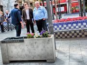 El Ayuntamiento de Elda y Fobesa instalan 70 novedosas papeleras-jardineras Papeleras - Jardineras Elda