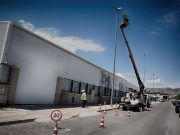 Han comenzado las obras de renovación en el Polígono Industrial Campo Alto de Elda Obras en Polígono Campo Allto de Elda