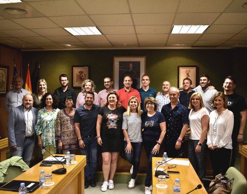 Petrer da la bienvenida a la nueva Corporación municipal Corporación Municipal Petrer 2015 2019