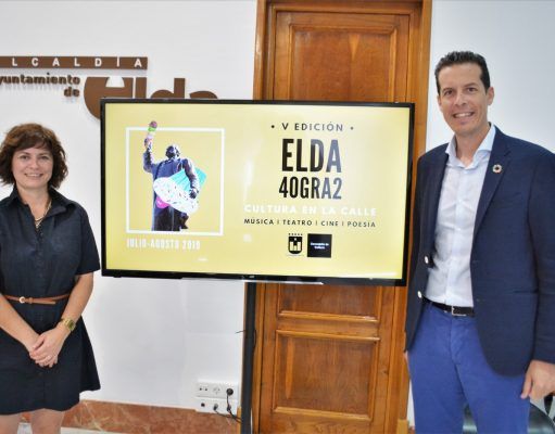 La actividad cultural vuelve a las calles de Elda con la V Edición de Elda 40gra2