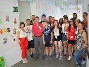 El IES Monastil de Elda acoge a cinco alumnos holandeses y cuatro alemanes dentro de un proyecto de Formación Profesional relacionado con el deporte