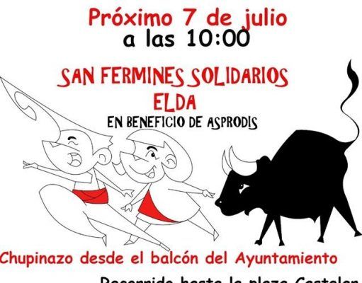 7 de julio, a correr el San Fermín (solidario) en Elda San Fermín (Solidario) en Elda el 7 de julio