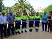 Petrer refuerza el servicio de mantenimiento de parques y jardines durante el verano Petrer refuerza el servicio de mantenimiento de parques y jardines durante el verano