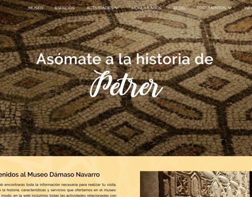 Una nueva ventana digital al Museo Dámaso Navarro de Petrer
