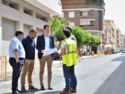 Las obras de remodelación de la calle Maximiliano García Soriano de Elda y adyacentes han comenzado