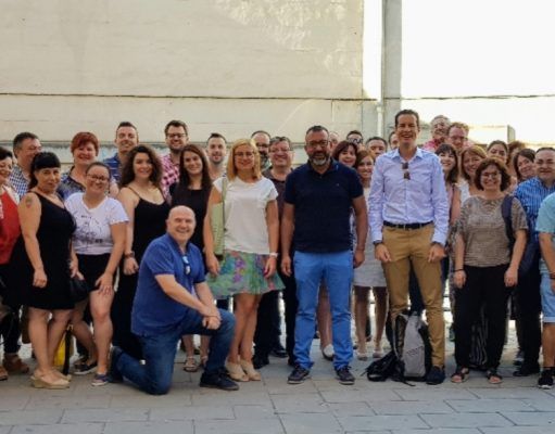 La alcaldesa de Petrer, Irene Navarro, y el primer teniente de alcalde de Elda, José A. Amat, elegidos diputados provinciales por el PSOE de la comarca