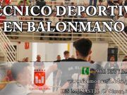 El ciclo formativo de Técnico Deportivo en Balonmano continúa en el IES Monastil de Elda Ciclo formativo de Técnico Deportivo en Balonmano continúa en el IES Monastil
