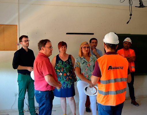 Comienzan las obras de mejora del colegio público Reina Sofía de Petrer, con una inversión de 417.000 € del Plan Edificant Colegio público Reina Sofía Petrer