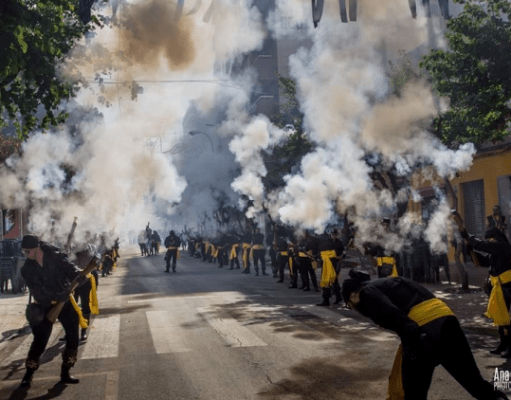 Los tiradores de la Comparsa de Piratas de Elda, no participarán en el acto de arcabucería, del próximo 21 de septiembre por el alto coste de la pólvora Comparsa de Piratas Elda