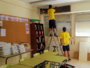 El número de alumnos matriculados en Educación Infantil y Secundaria aumenta en Elda con respecto al curso anterior Reparaciones en diferentes centros educativos de Elda