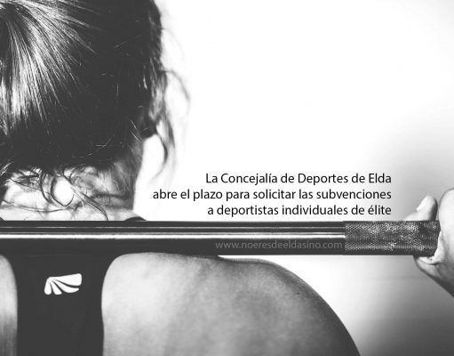 La Concejalía de Deportes de Elda abre el plazo para solicitar las subvenciones a deportistas individuales de élite Subvenciones a deportistas de élite en Elda 2019