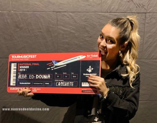 Alba Ed-Dounia directa a Roma, representando a España en el Tour Music Fest | Entrevista Alba Ed-Dounia directa a Roma