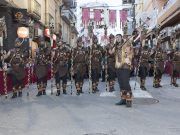 Los Corsarios Negros reciben el premio a mejor escuadra de la Comparsa de Piratas