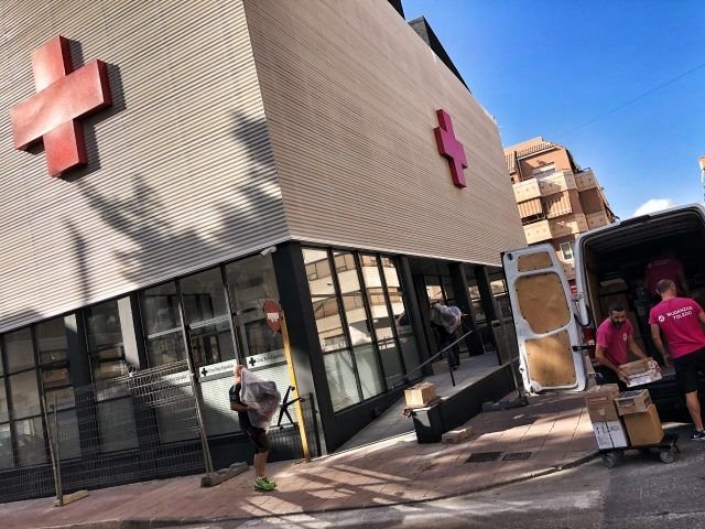 Mudanza Cruz Roja Elda