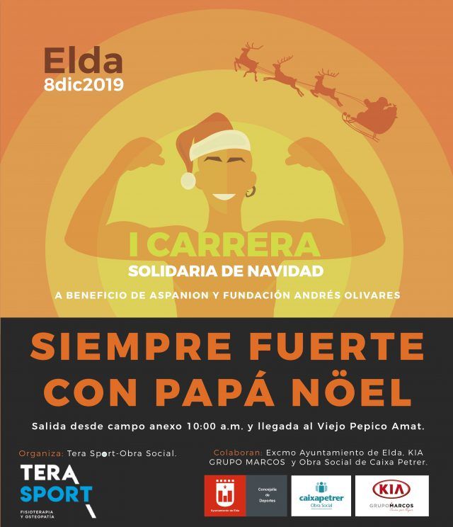 Carrera Solidaria de Papa Noel Elda
