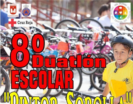 El 25 de octubre, el colegio Pintor Sorolla de Elda, celebrará su OCTAVO Duatlón OCTAVO Duatlón "Pintor Sorolla"