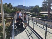 AMFI visita los nuevos accesos del Hospital de Elda – Galería de fotos