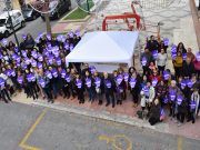 Petrer alza la voz contra la violencia machista en la conmemoración del 25N Petrer 25N 2019