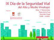 La Plaza de la Ficia y la Avenida Chapí acogen el próximo domingo el IX Día de la Seguridad Vial del Alto y Medio Vinalopó
